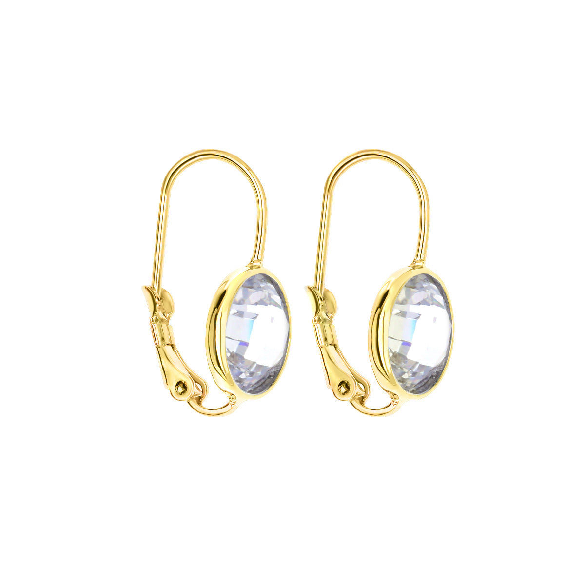 April Birthstone Color Earrings
