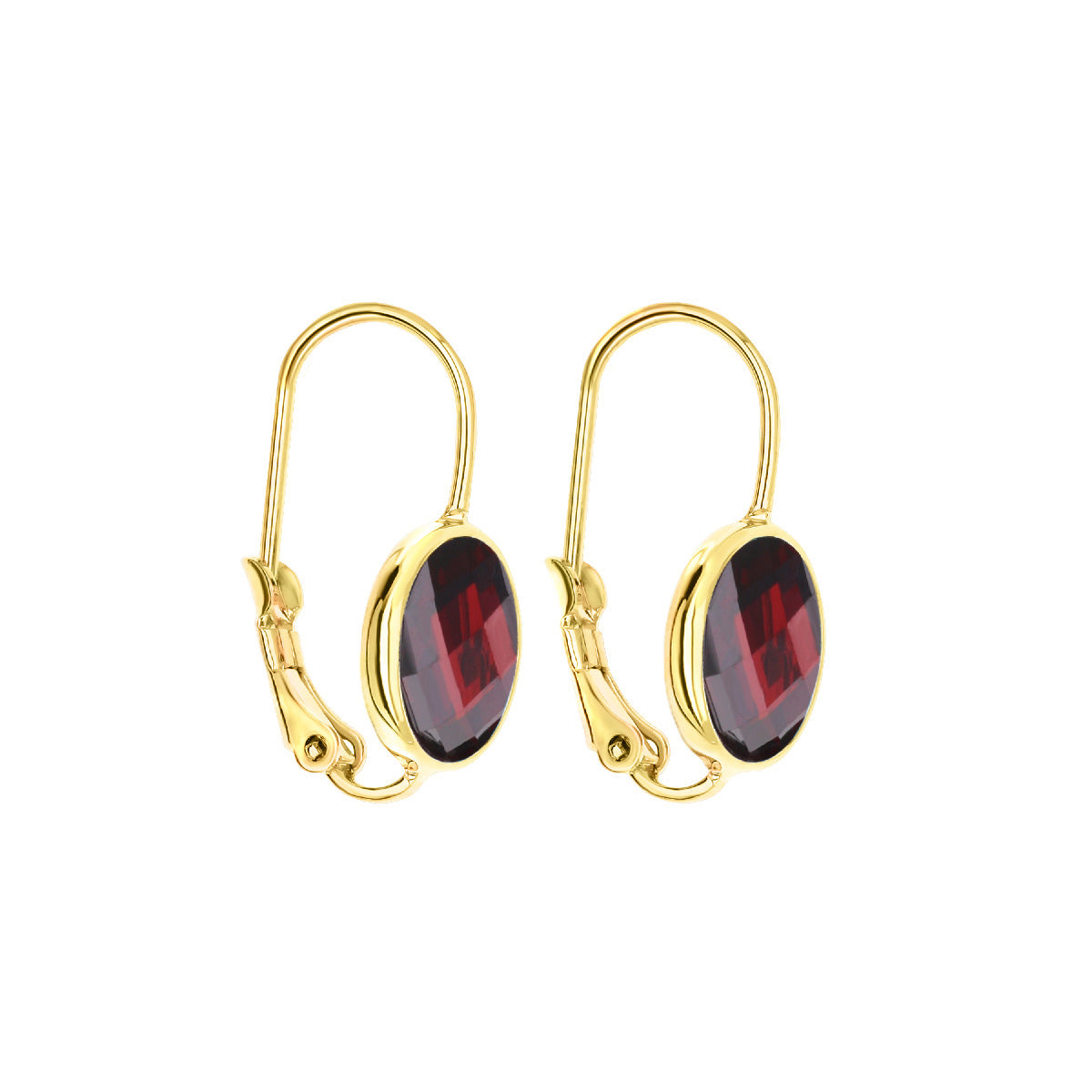 January Birthstone Color Earrings