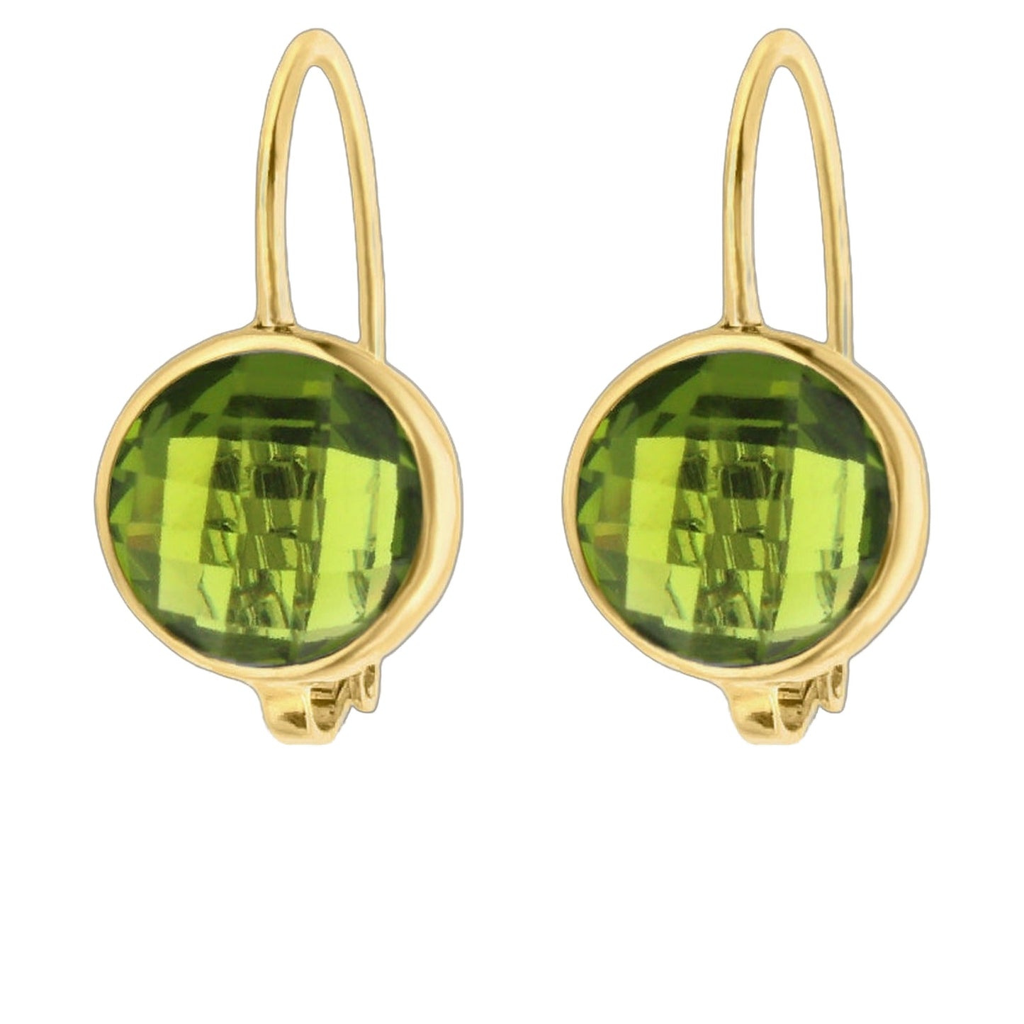 August Birthstone Color Earrings