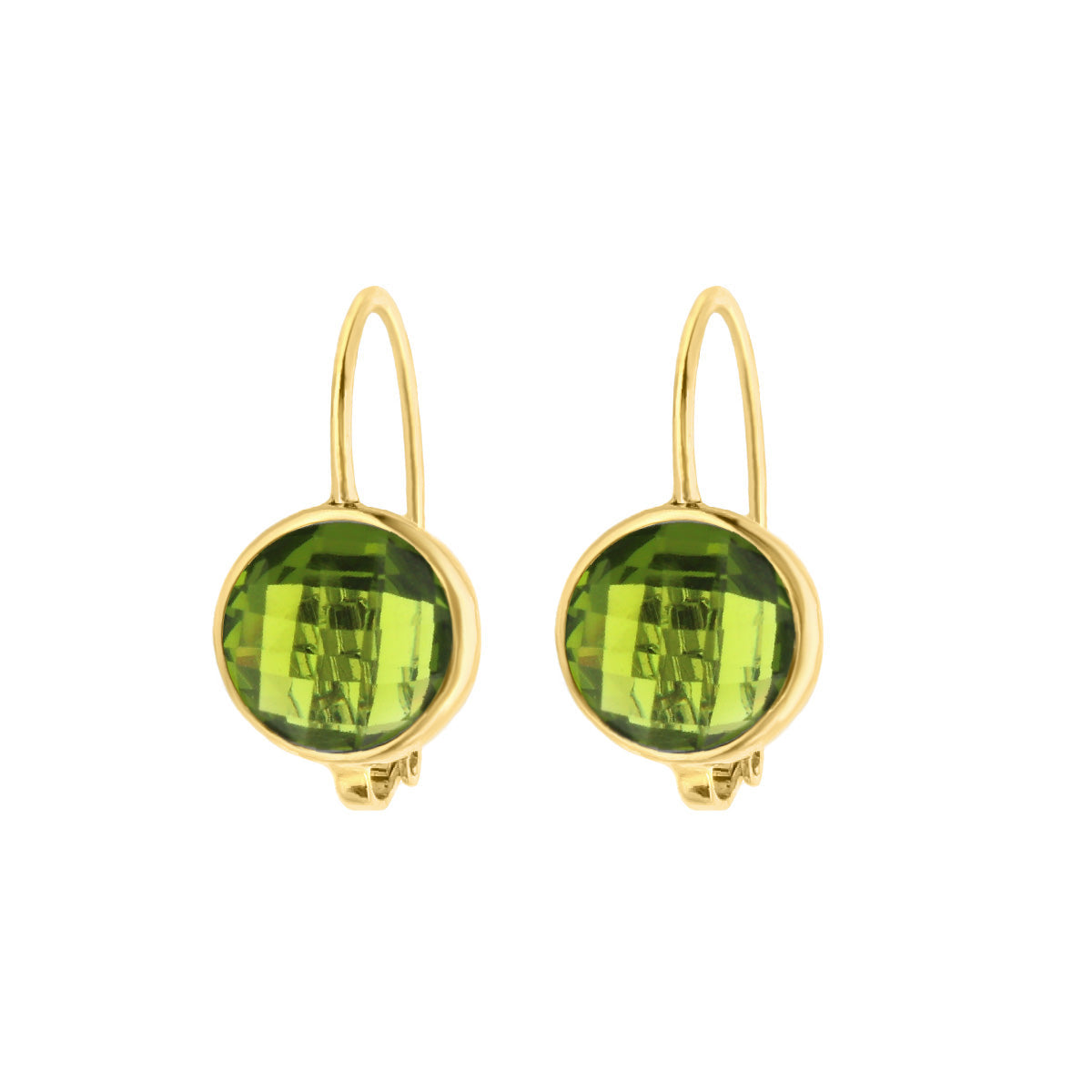 August Birthstone Color Earrings