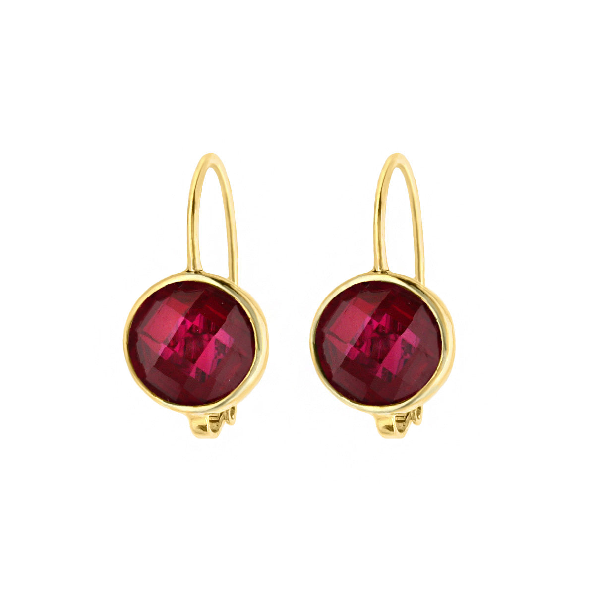 July Birthstone Color Earrings