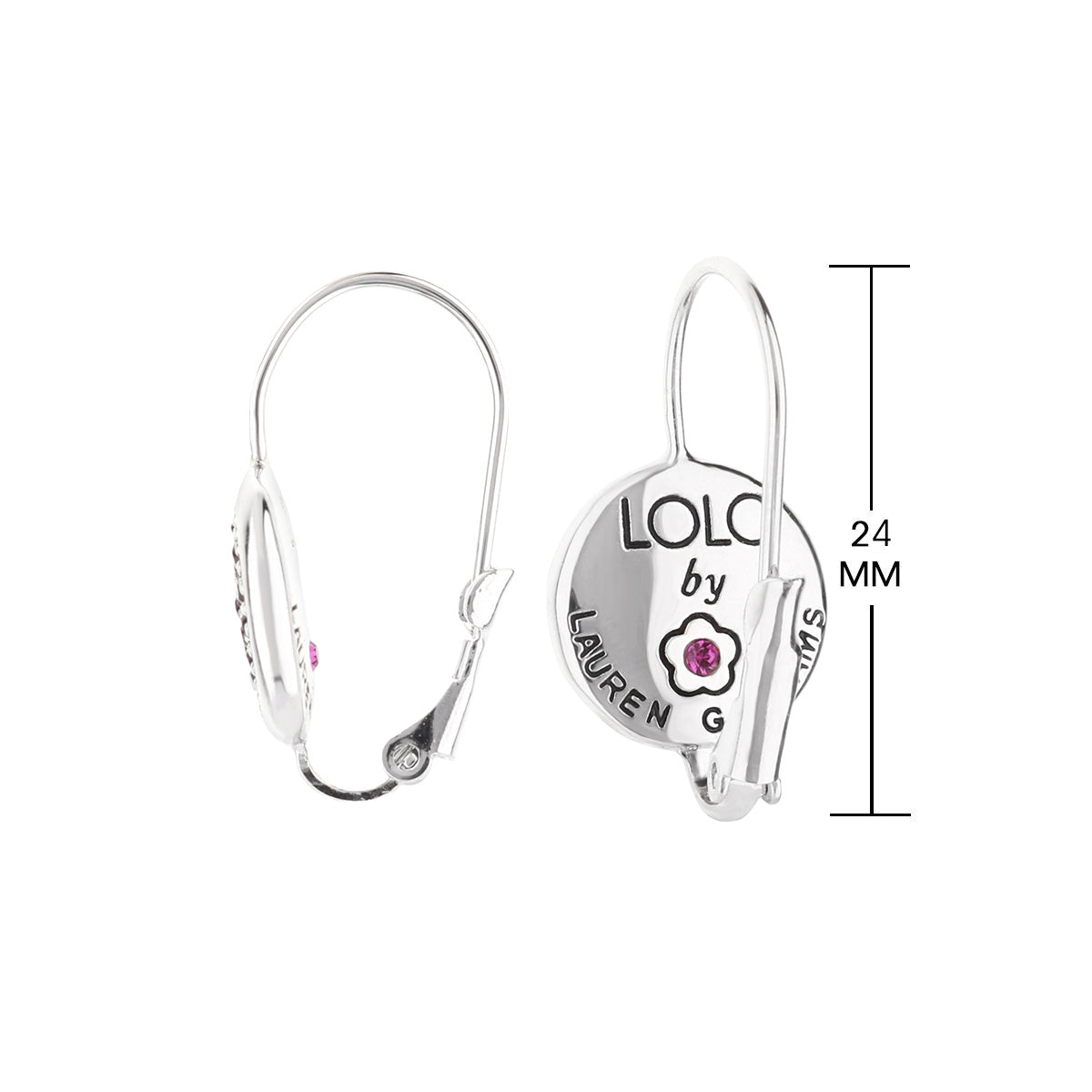 October Birthstone Color Earrings