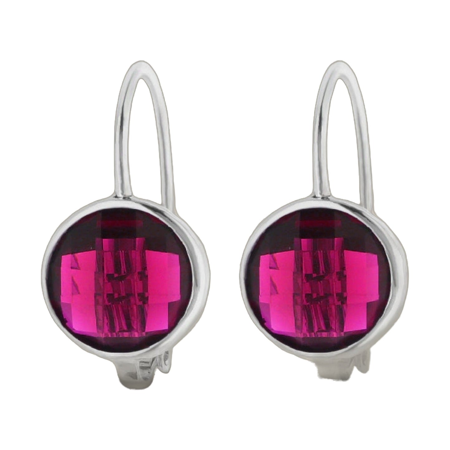 July Birthstone Color Earrings
