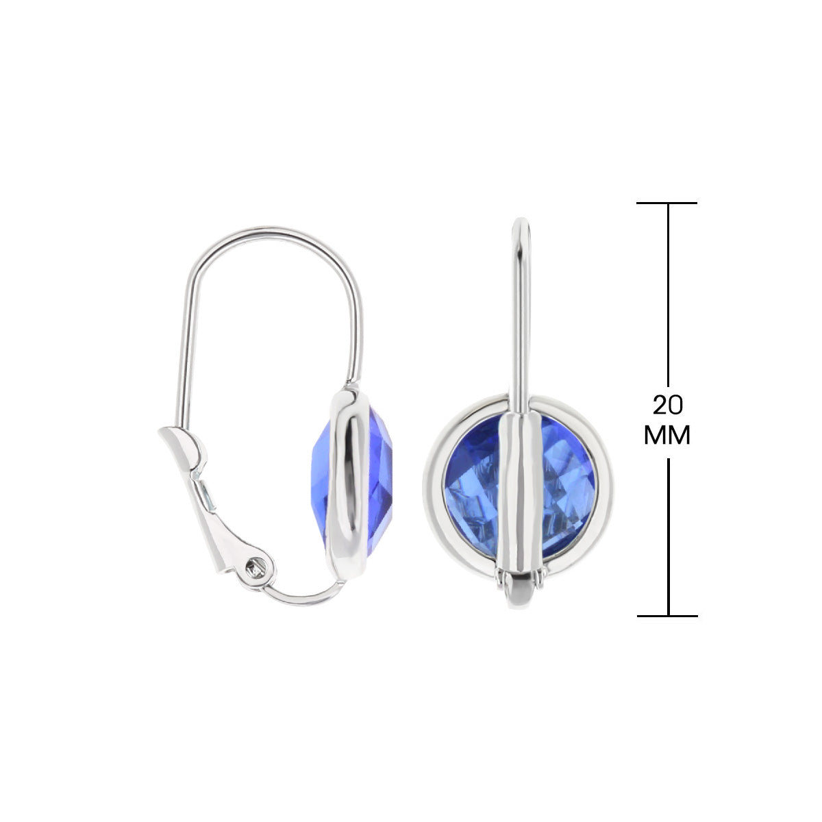 September Birthstone Color Earrings