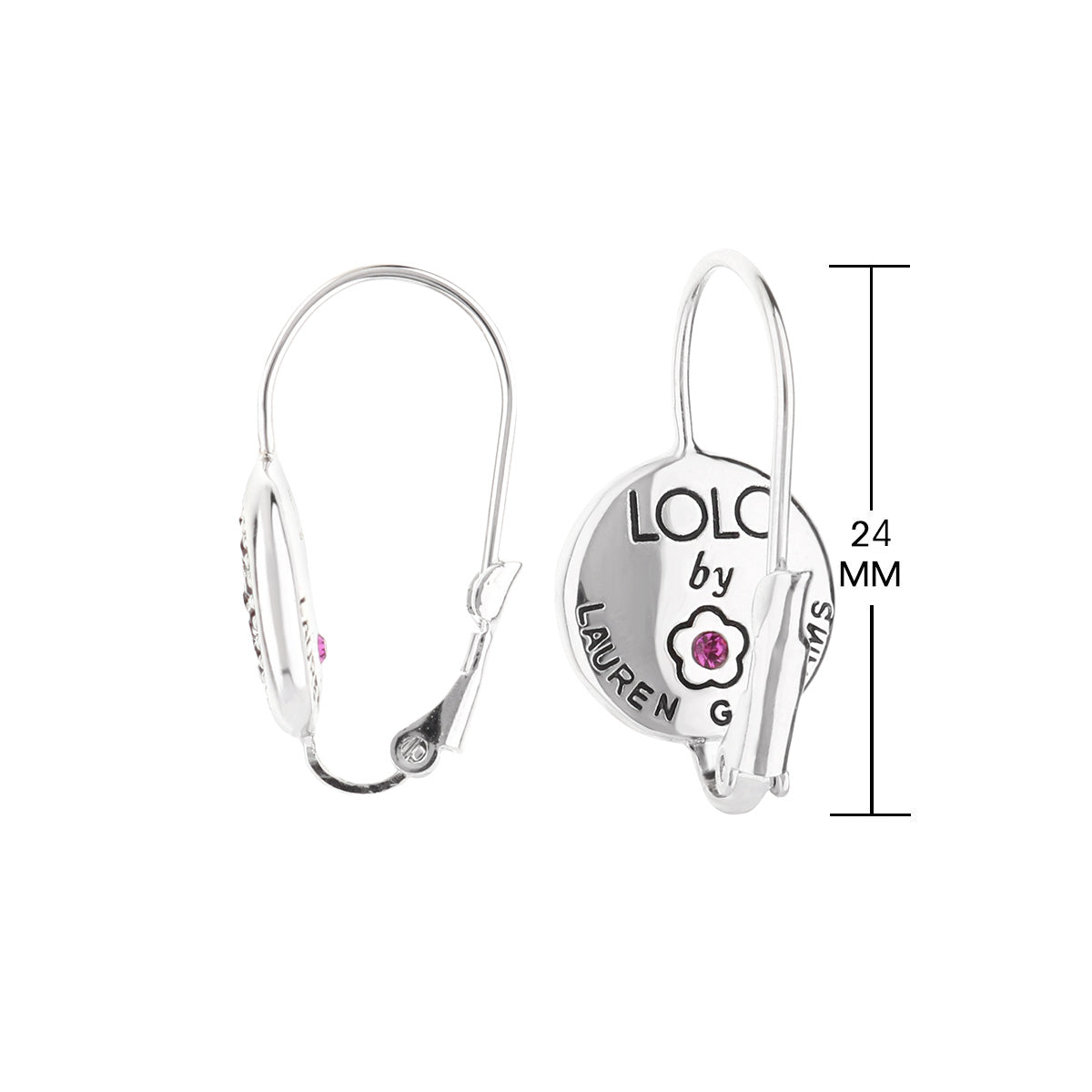 June Birthstone Color Earrings