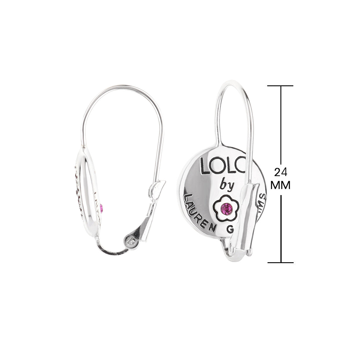 August Birthstone Color Earrings