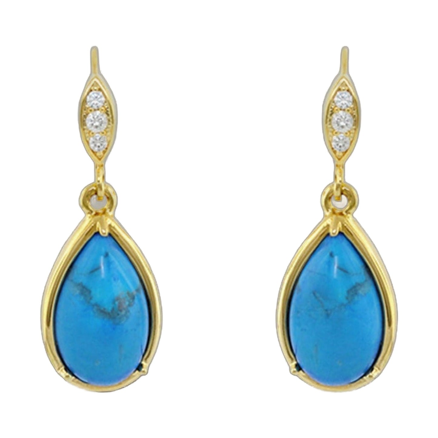 Eau Enamel Drop Earrings