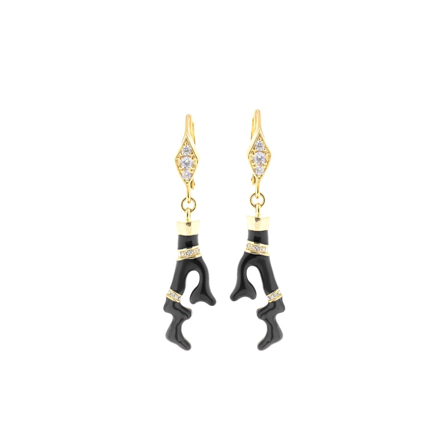 Pretty Little Things Coral Earrings