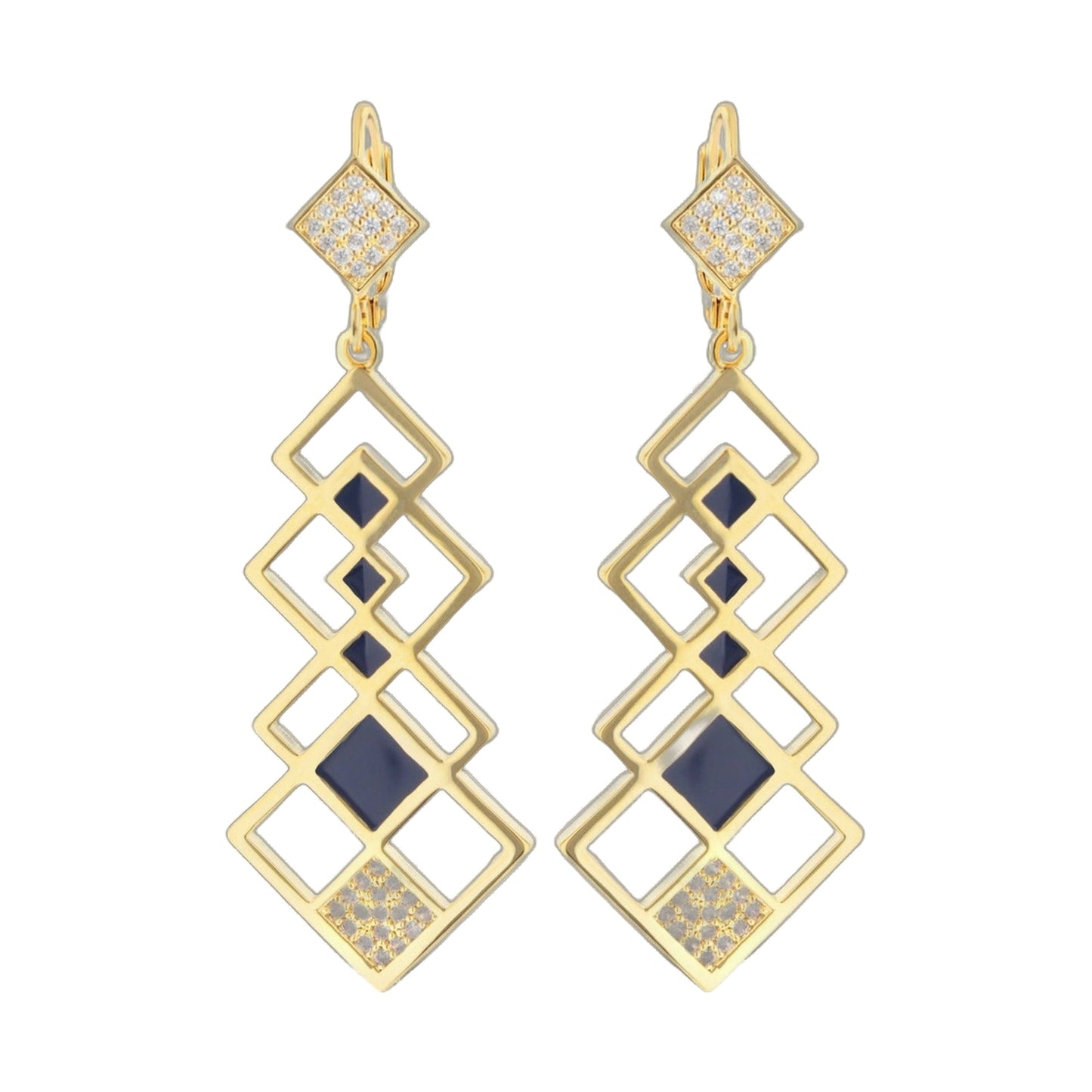 Fierce Edge Chandelier Earrings