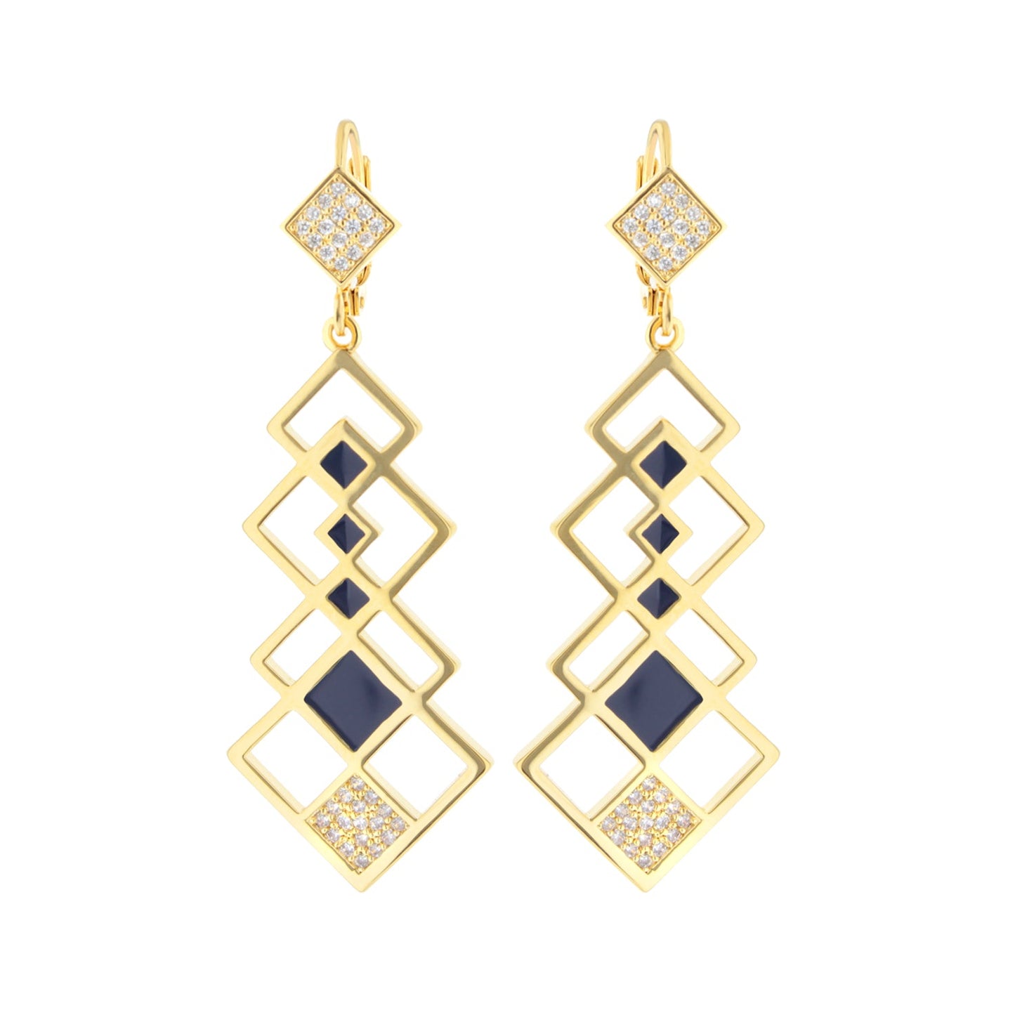 Fierce Edge Chandelier Earrings
