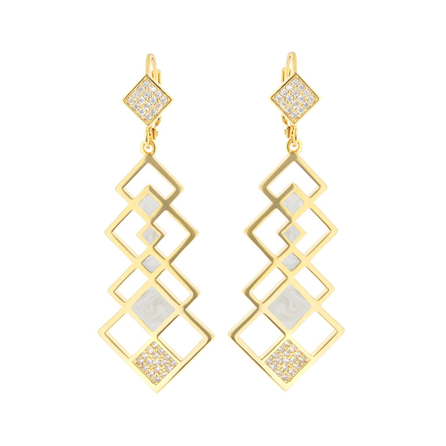 Fierce Edge Chandelier Earrings