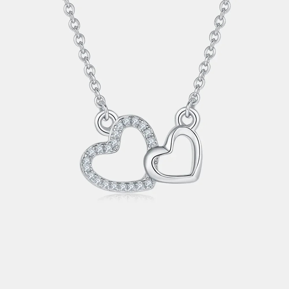 Sparkala™ 925 Sterling Silver Heart Necklace
