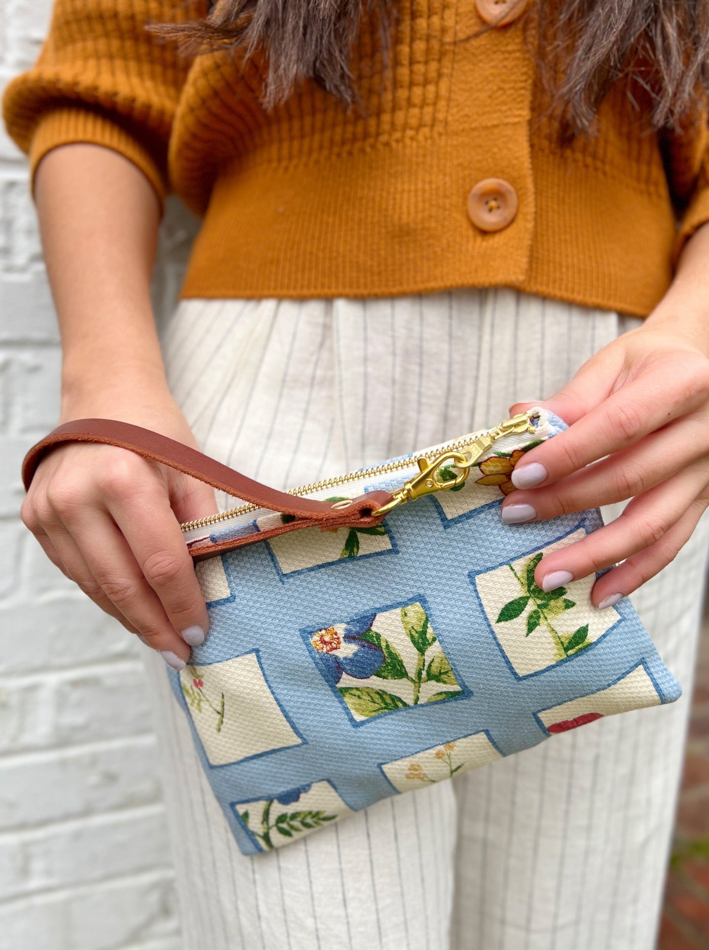 Summer Meadow Wristlet Purse