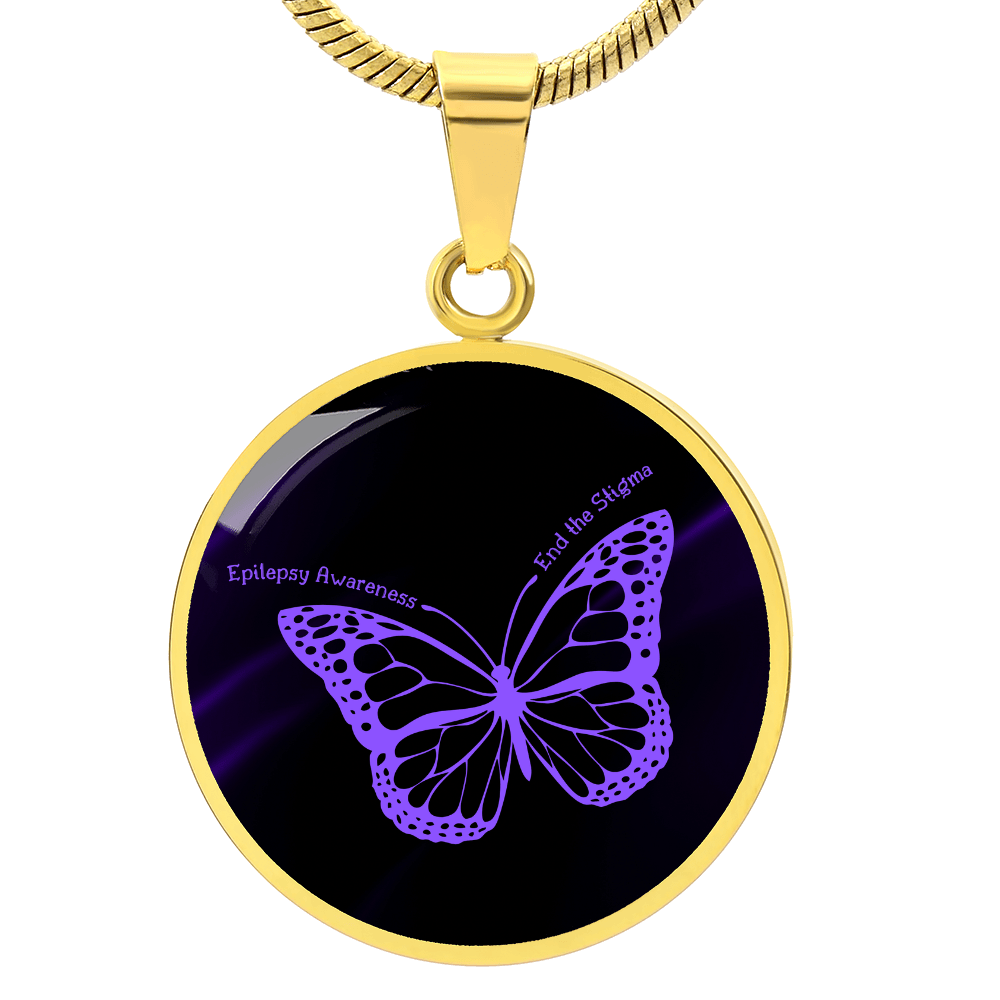 Epilepsy Butterfly Necklace