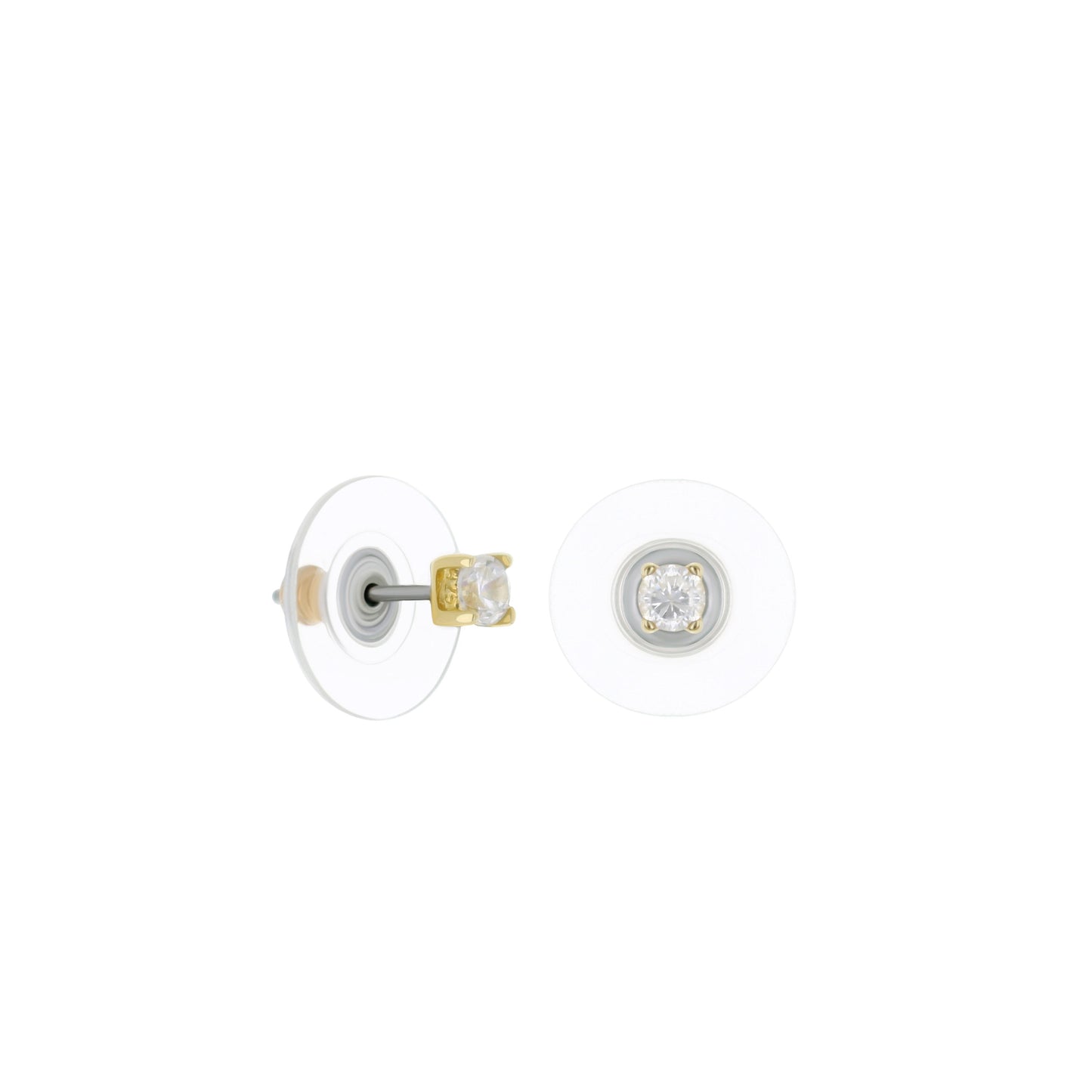 925 Stud Earrings 0.3 Ct