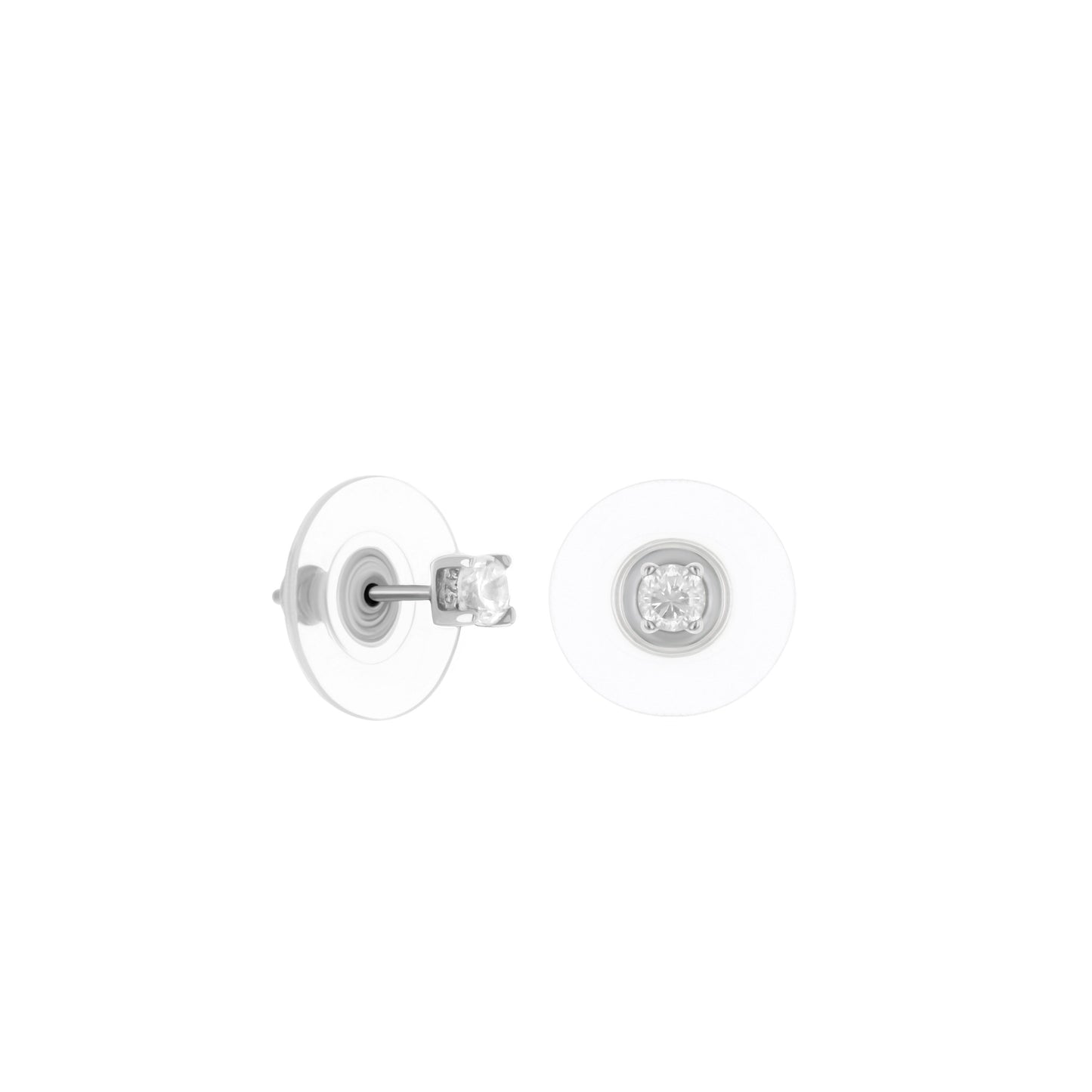 925 Stud Earrings 0.3 Ct