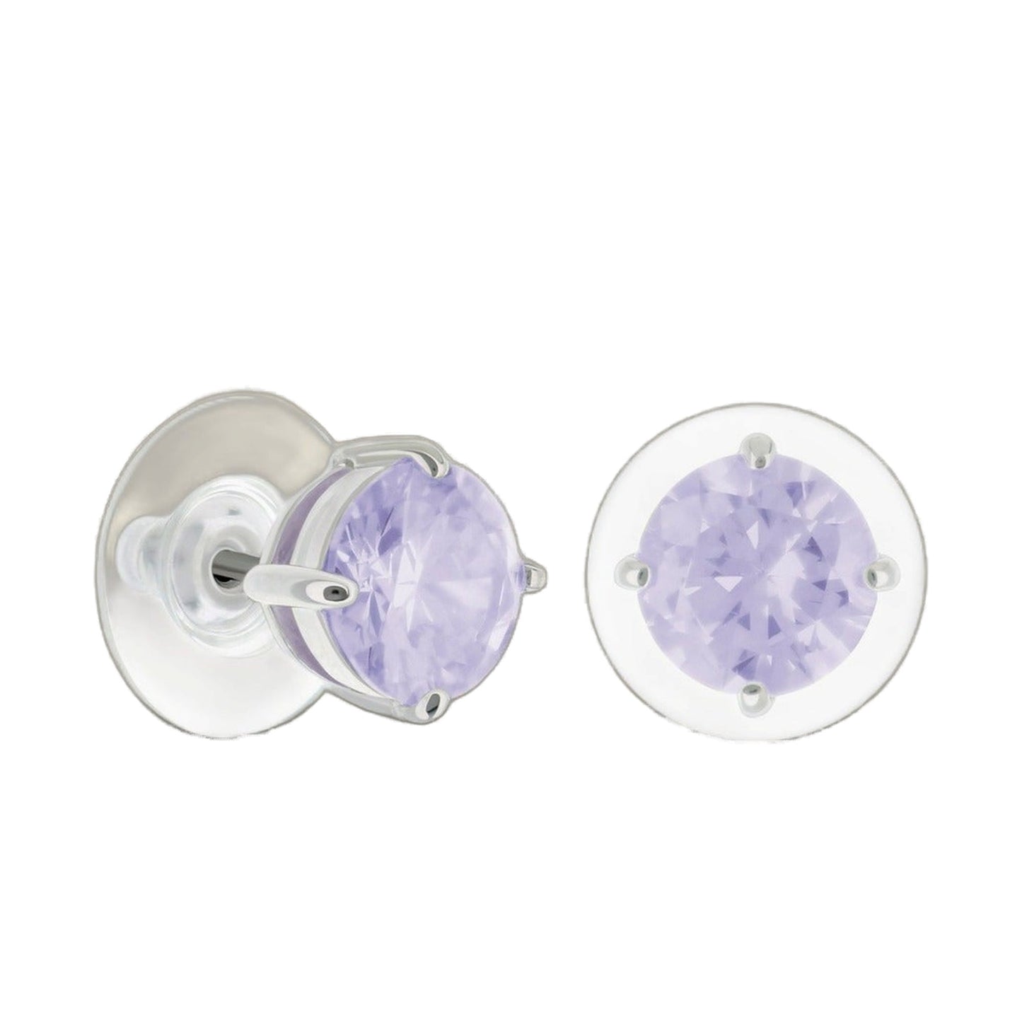 925 Stud Earrings 1.3 Ct