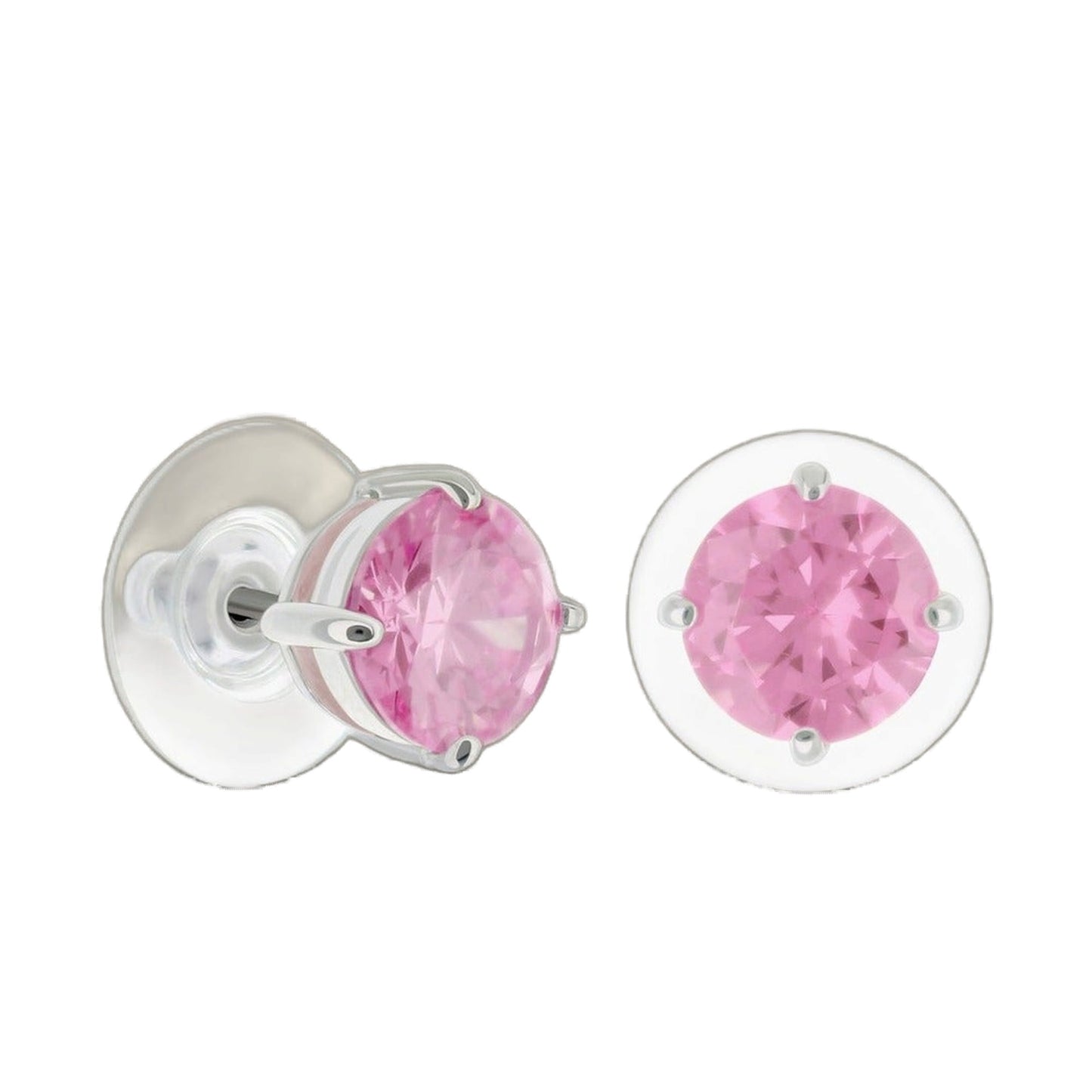 925 Stud Earrings 1.3 Ct