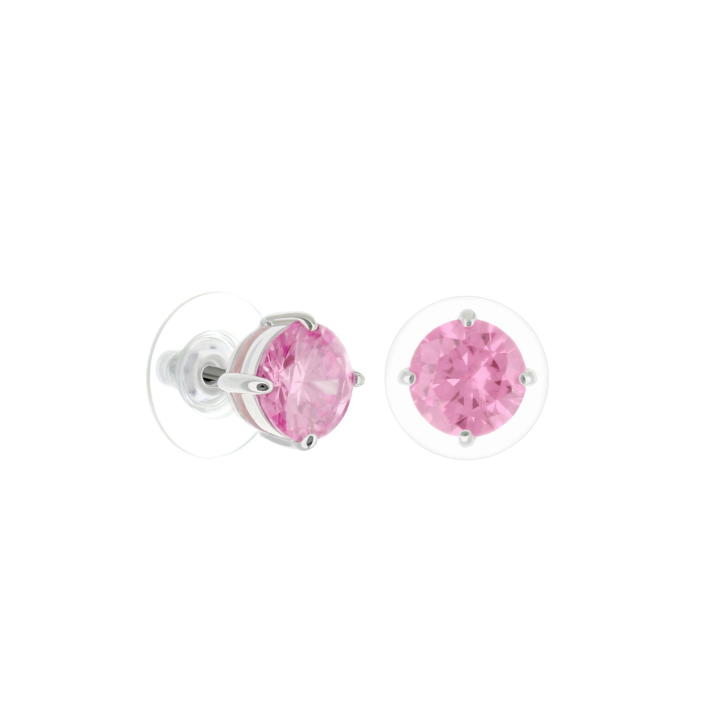 925 Stud Earrings 1.3 Ct