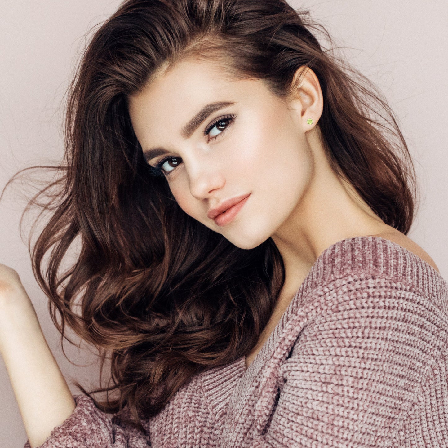 925 Stud Earrings 2 Ct