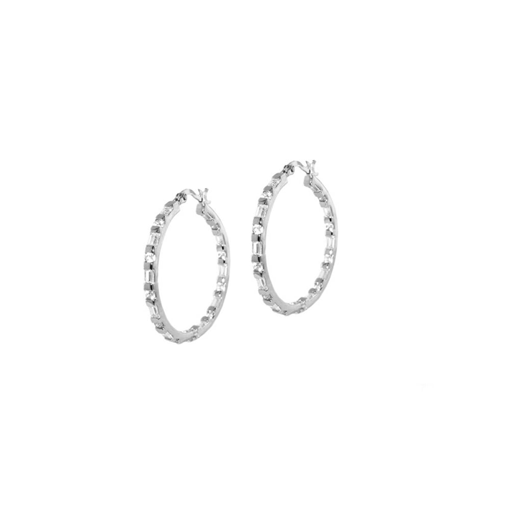 Sterling Silver Hoop Earrings
