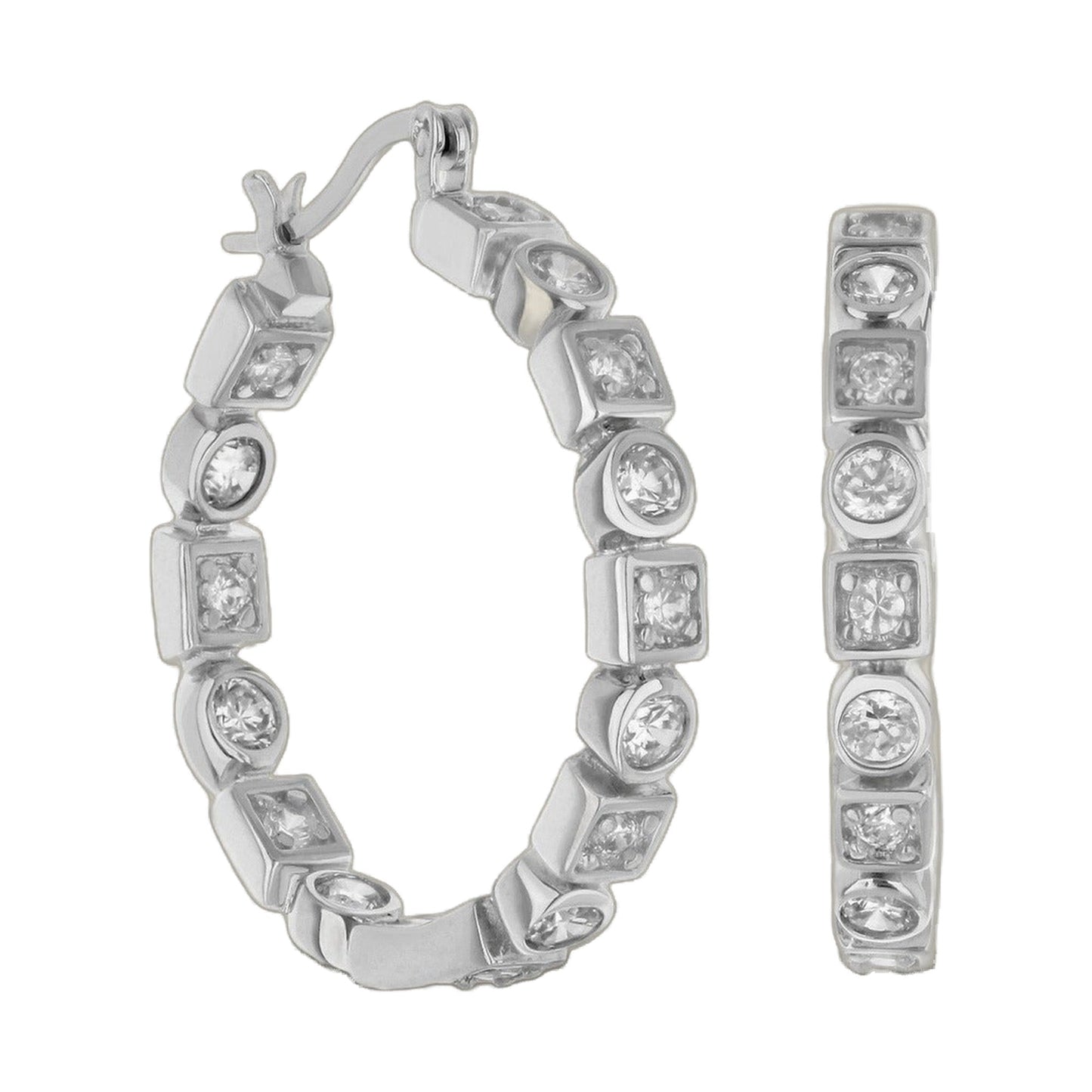Sterling Silver Hoop Earrings