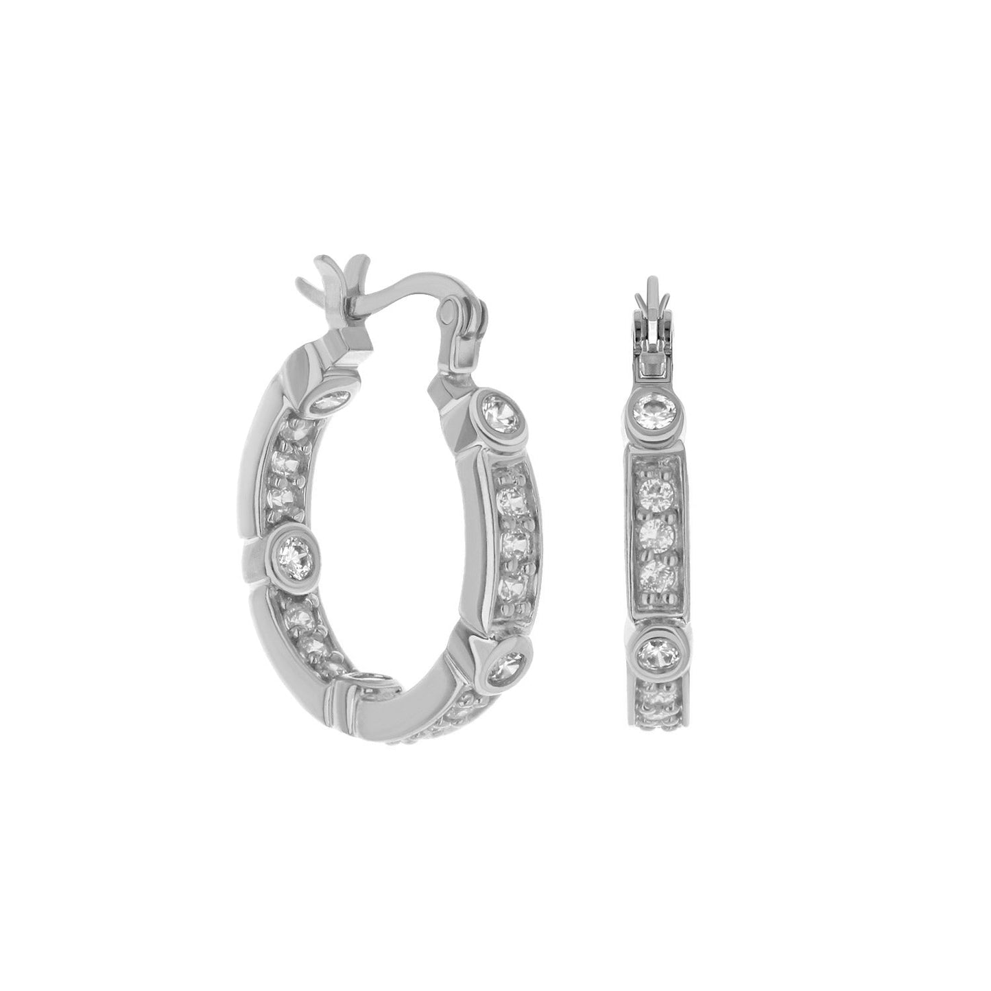Sterling Silver Hoop Earrings