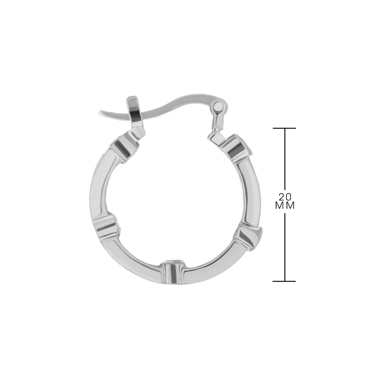 Sterling Silver Hoop Earrings