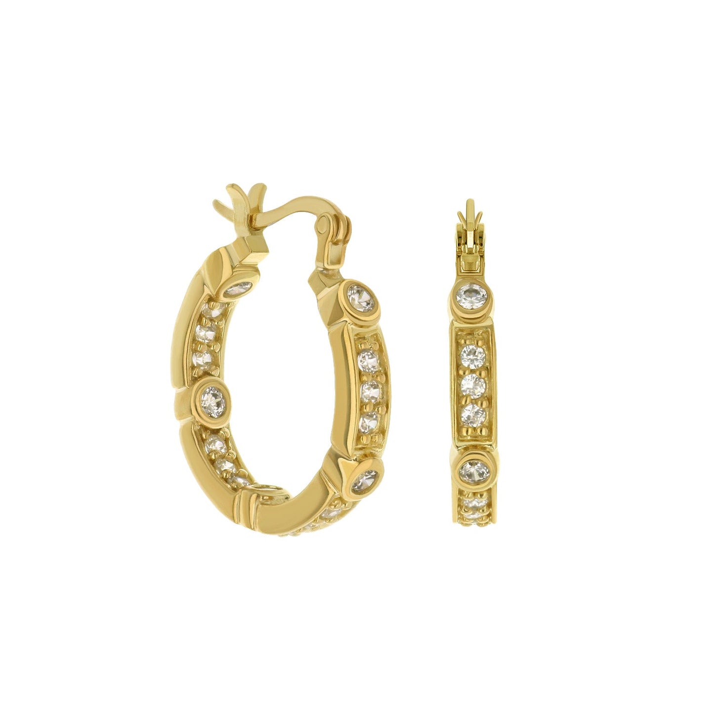 Sterling Silver Hoop Earrings