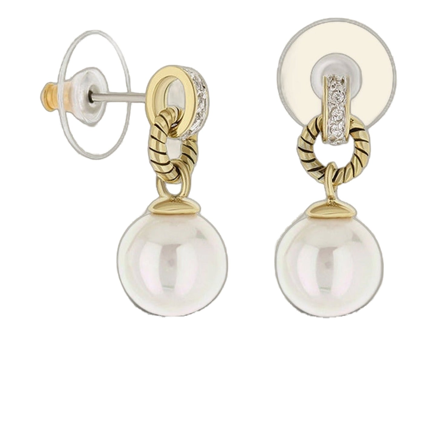 925 Vintage Pearl Earrings