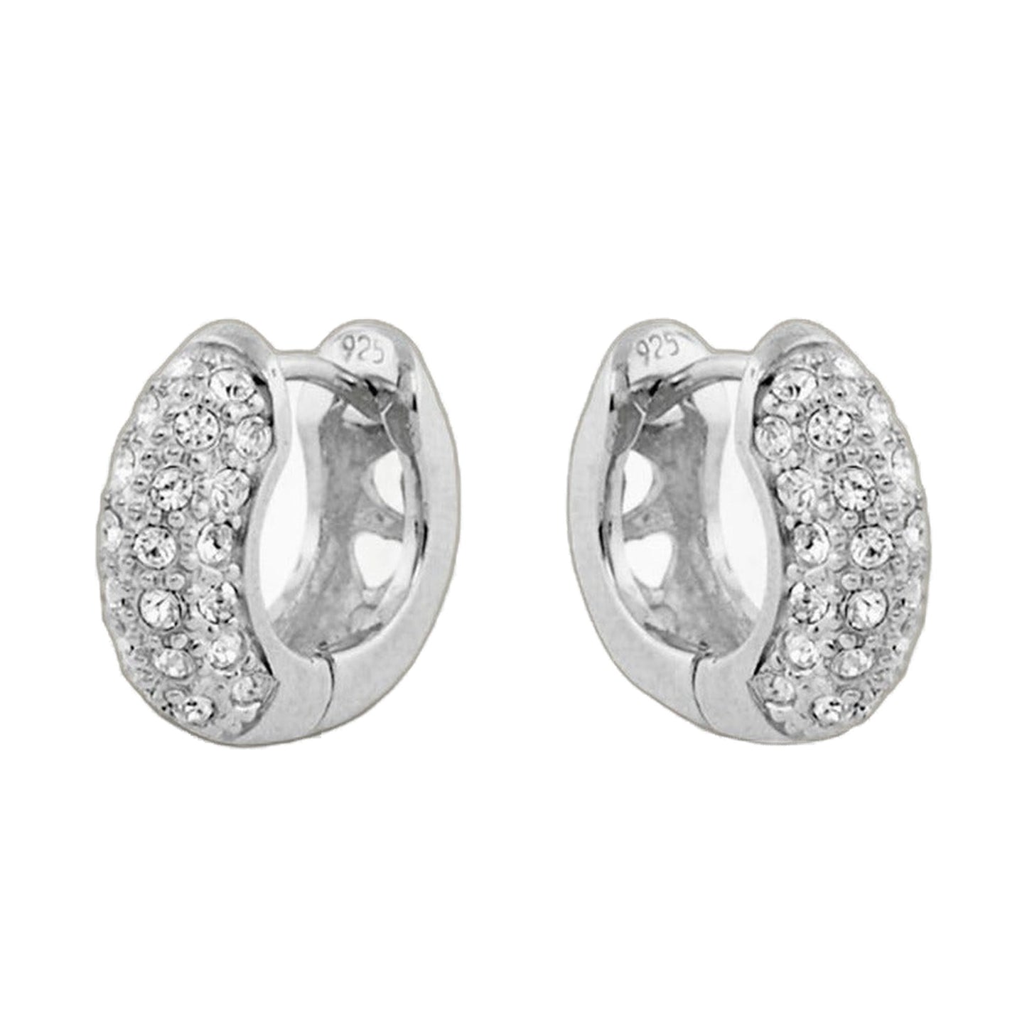 Glamour Pave 925 Earring