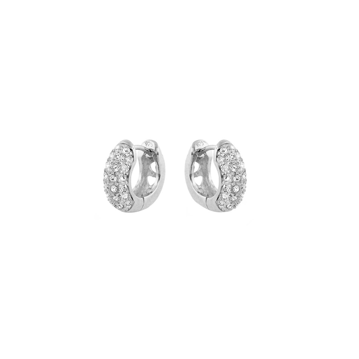 Glamour Pave 925 Earring