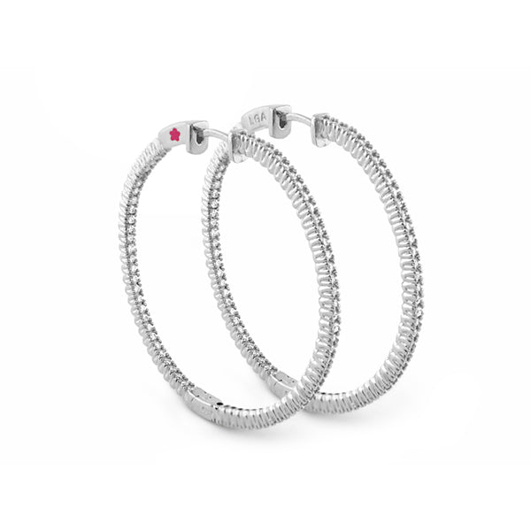Glamour Pave Earrings .925