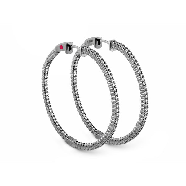 Glamour Pave Earrings .925