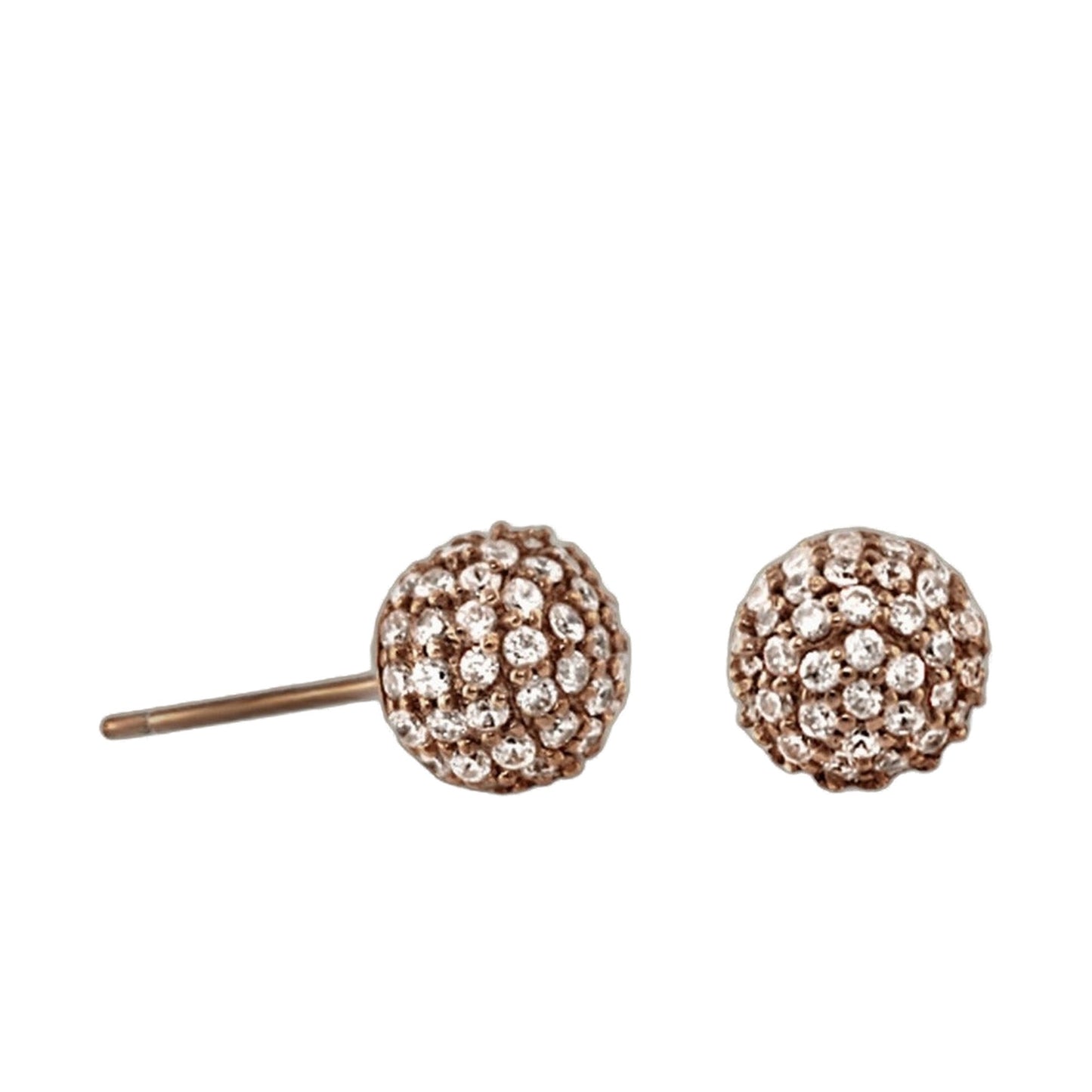 Glamour Pave .925 Earrings