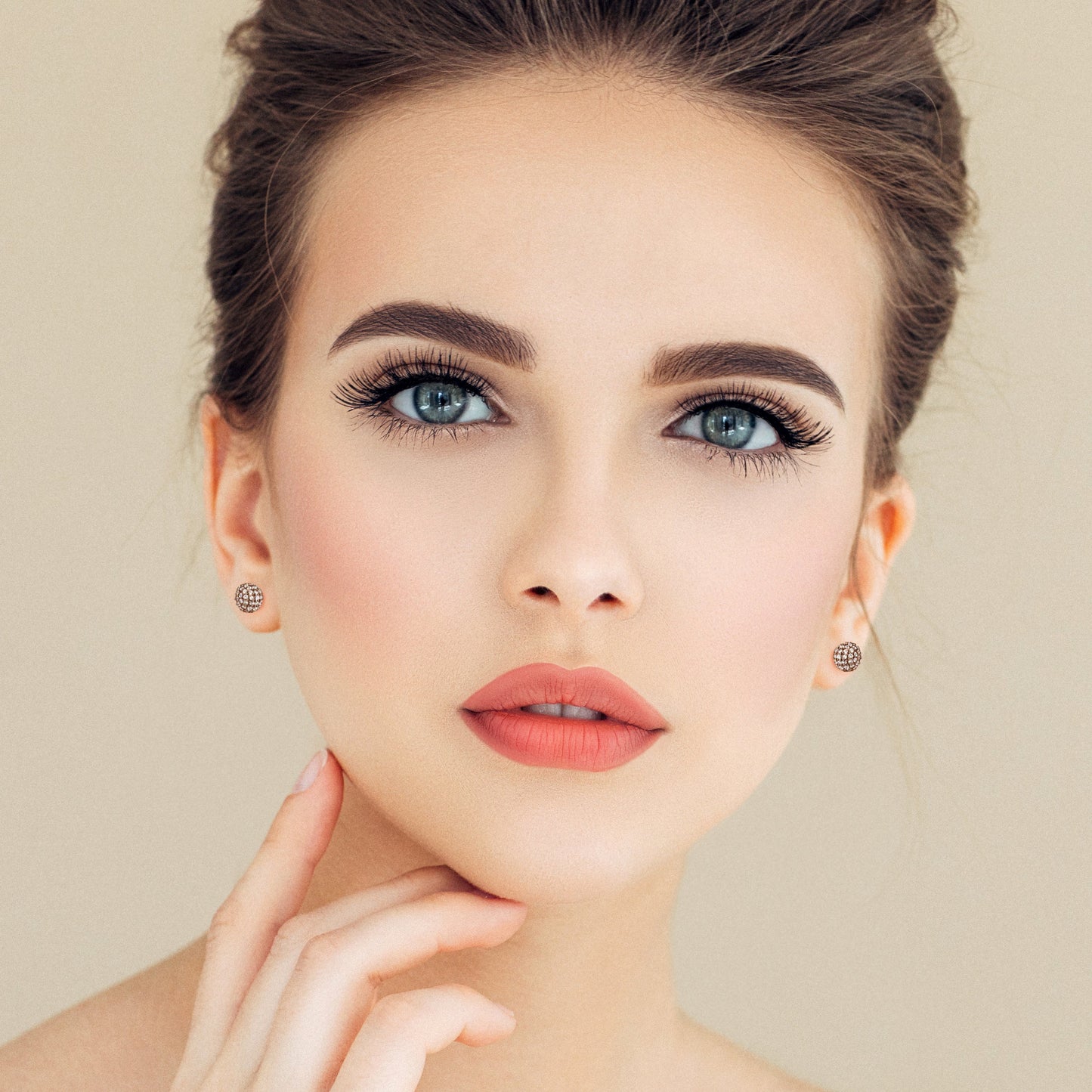 Glamour Pave .925 Earrings