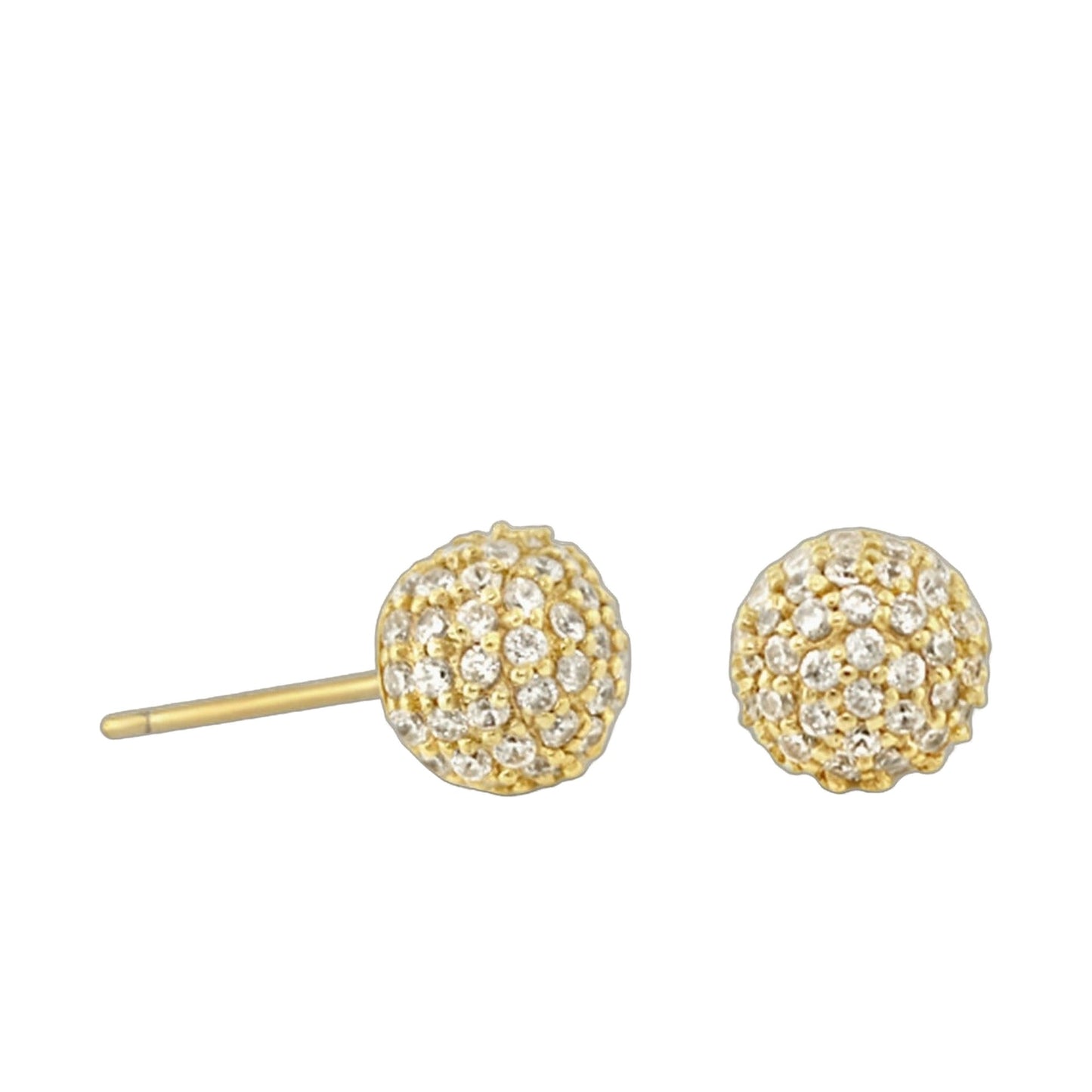Glamour Pave .925 Earrings