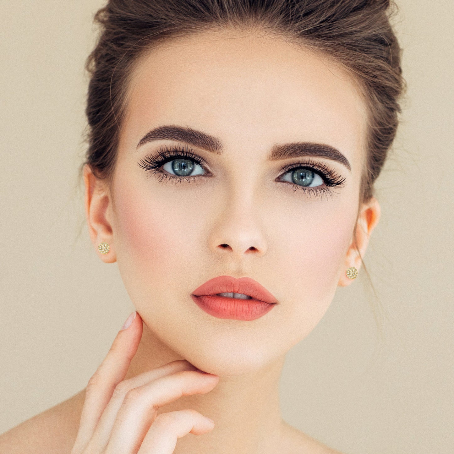 Glamour Pave .925 Earrings