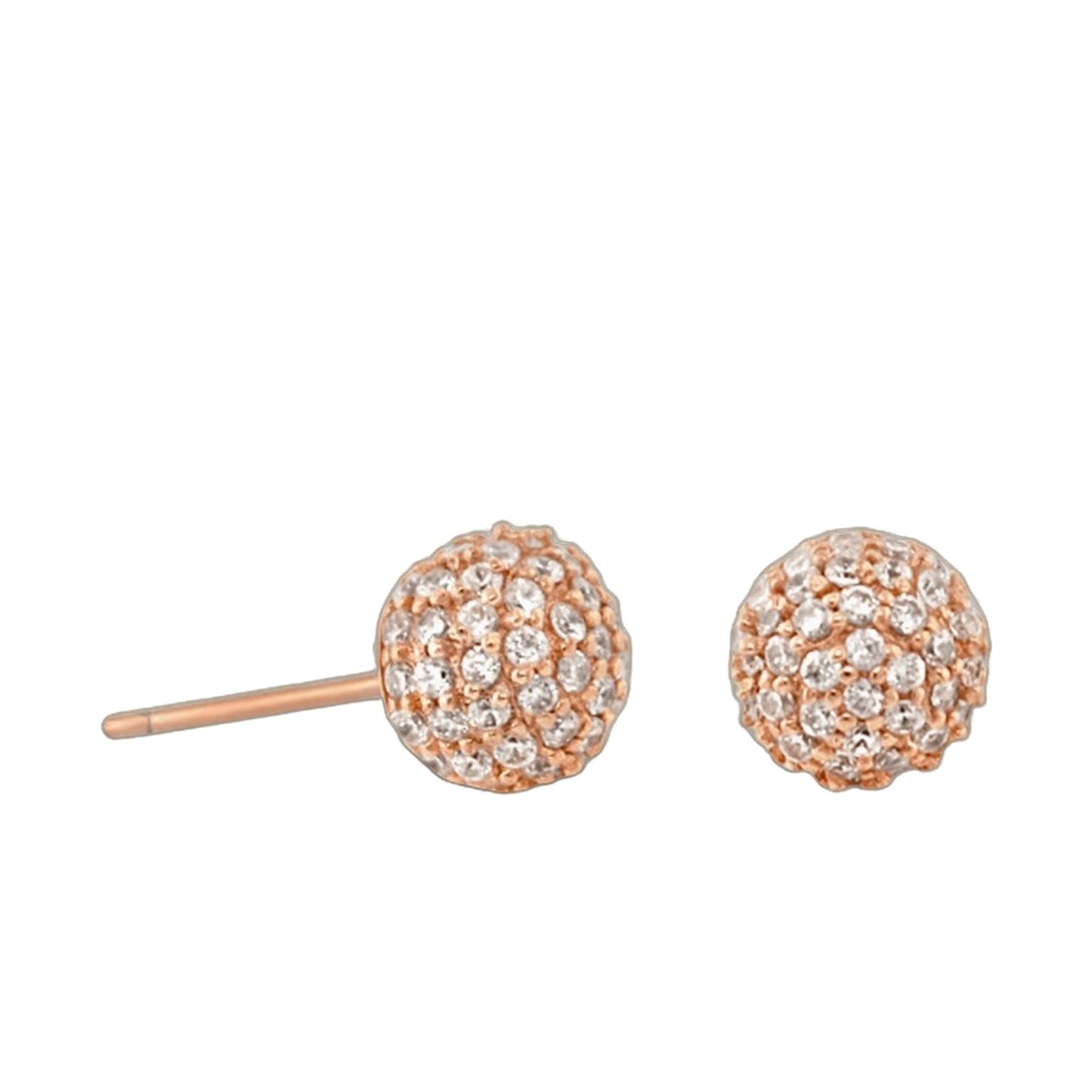 Glamour Pave .925 Earrings