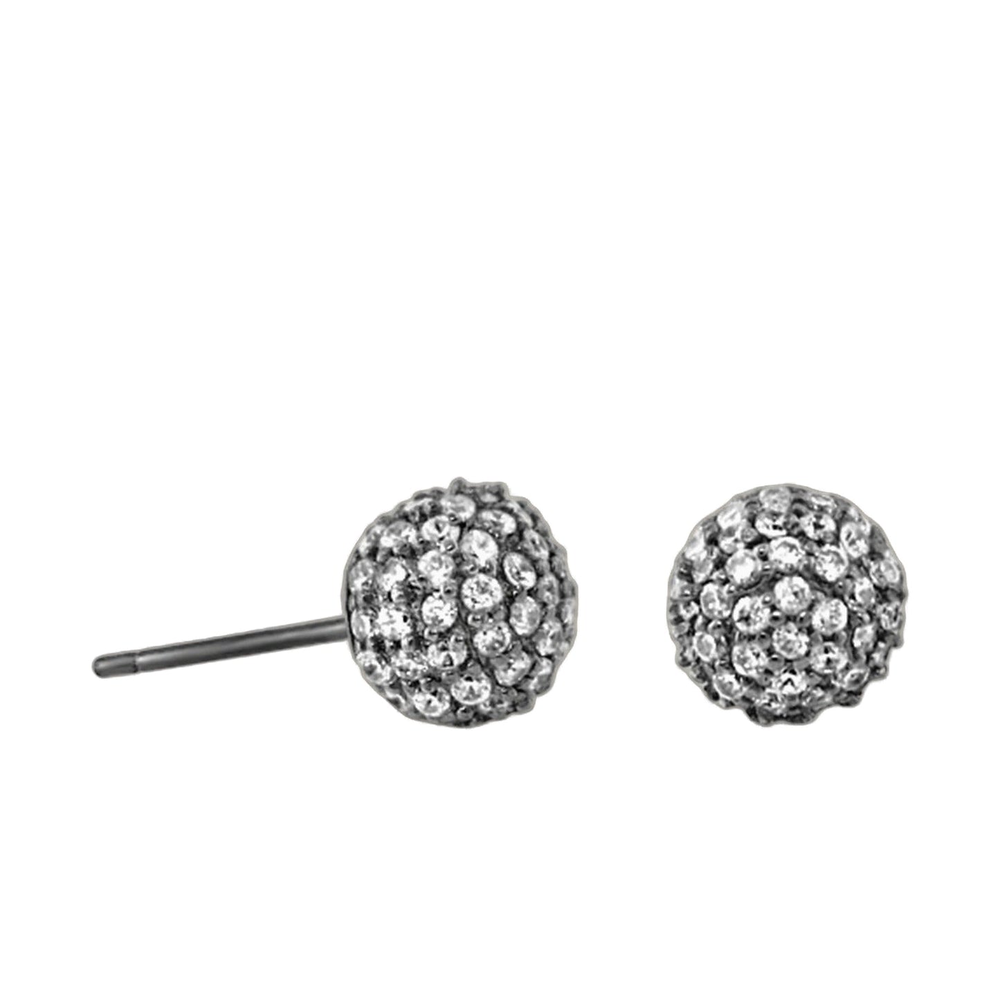 Glamour Pave .925 Earrings