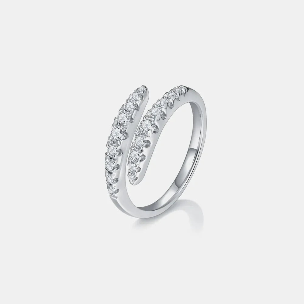 925 Sterling Silver Sparkala™ Bypass Ring