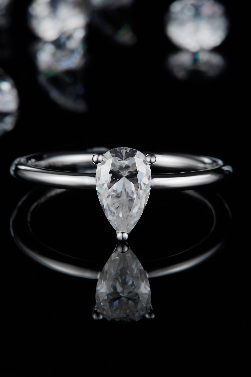 1 Carat Sparkala™ Platinum Over Pure Sterling Silver Solitaire Ring