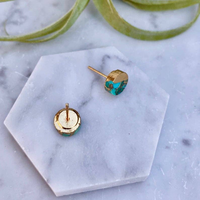 Turquoise Stud Earrings
