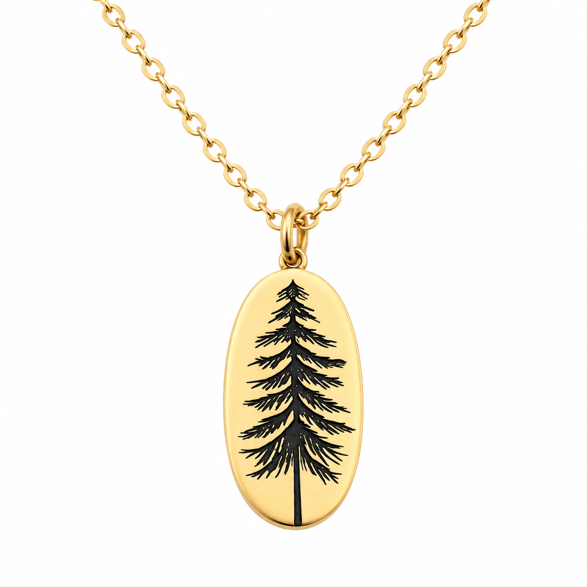 Pine Tree Necklace