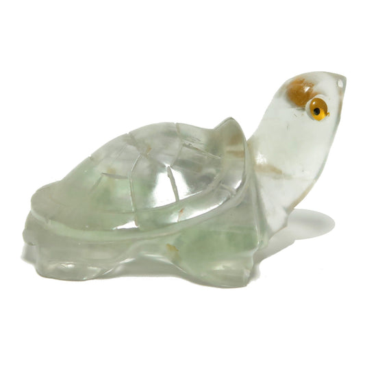 Fluorite Turtle Green Wounded Warrior