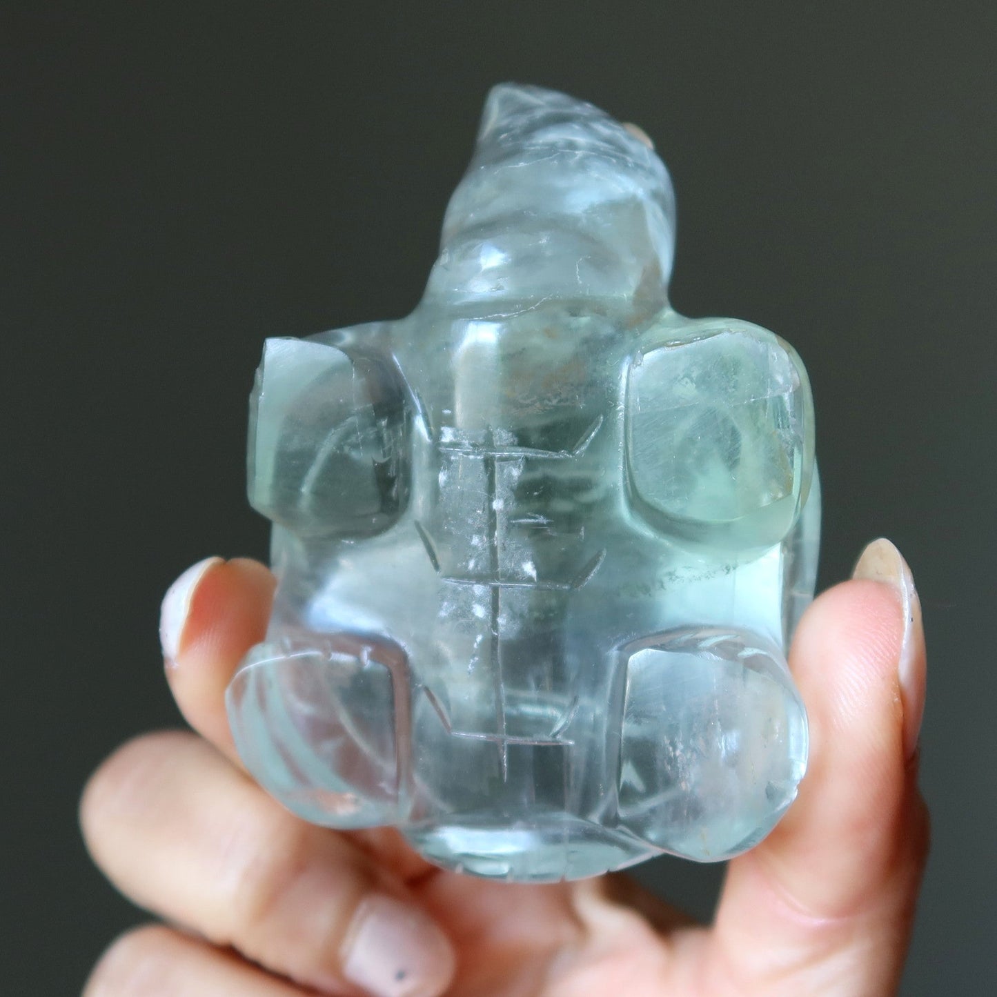 Fluorite Turtle Green Wounded Warrior