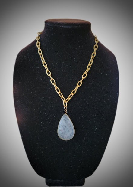 Gemstone Gold Chain Necklace