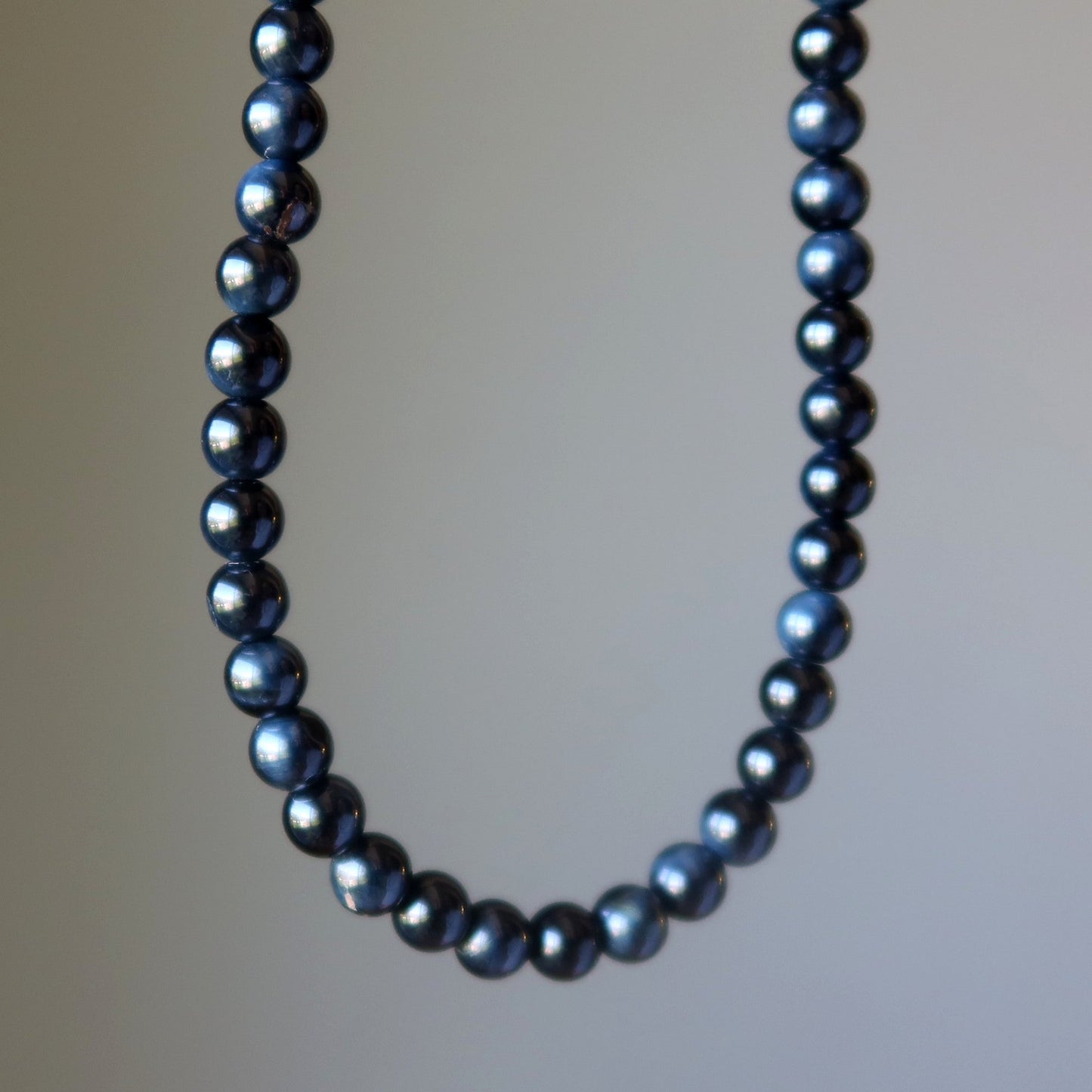 Hawks Eye Necklace Fly High Beaded Gemstone