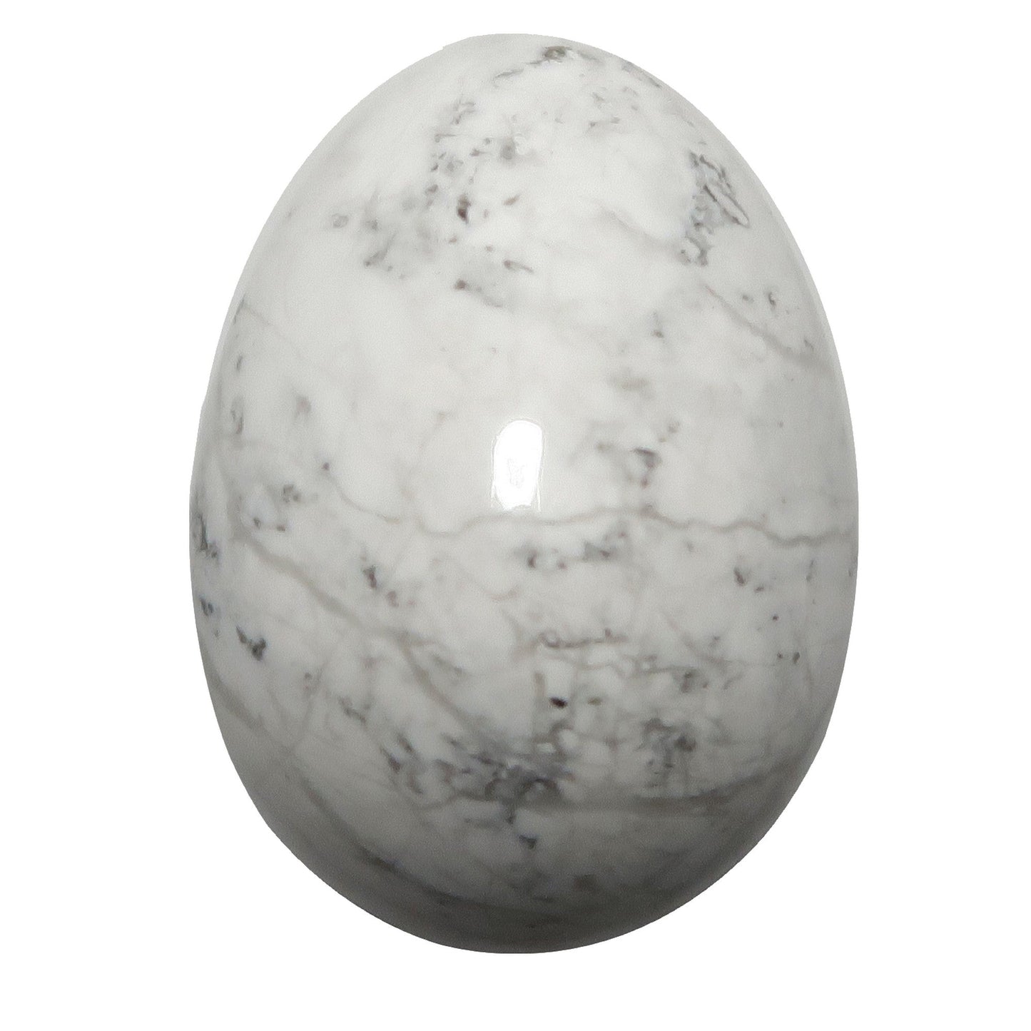 Howlite Egg Whole New World Healthy Habits Stone