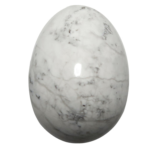 Howlite Egg Whole New World Healthy Habits Stone